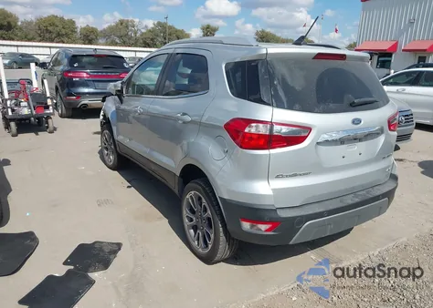 2020 Ford Ecosport Titanium from USA, damaged, VIN MAJ6S3KL2LC364572